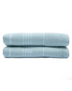 Classic Fringeless XL Bath Bundle 2 Pack – Seaglass - Image 7