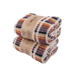 Dashes Stripe Bath Bundle – 2 Pack – Spice