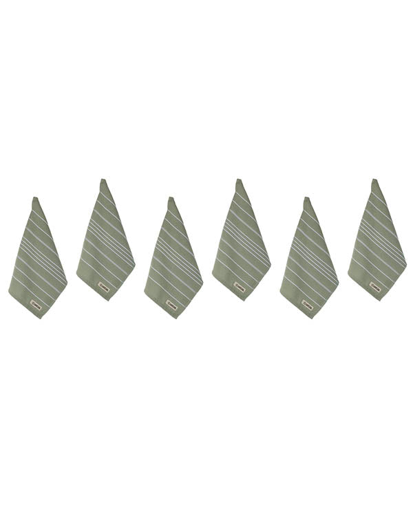 Classic Bath Washcloth Bundle 6 Pack – Sage - Image 4