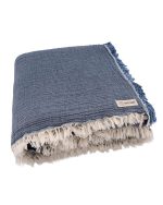 Senna Melange PARTY BLANKET™ Indigo – Queen - Image 5