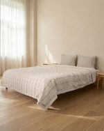 Cozy Texture Plush Blanket – Beige - Image 5