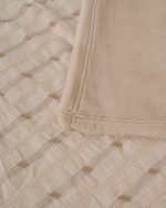 Cozy Texture Plush Blanket – Beige - Image 7