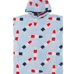 Popsicle Hooded Poncho Youth