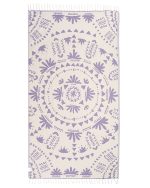 Boho Towel Purple - Image 2