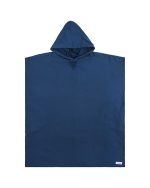 Terra Hooded Poncho Navy - Image 2