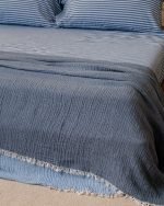 Senna Melange PARTY BLANKET™ Indigo – Queen - Image 3