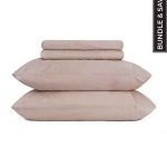Luxe Sateen Sheet Set Beige