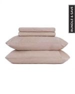 Luxe Sateen Sheet Set Steel Grey - Image 9