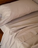 Signature Percale Solid Sheet Set Beige - Image 2
