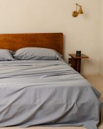 Signature Percale Solid Sheet Set Grey - Image 7