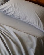 Signature Percale Solid Sheet Set Grey - Image 5