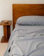 Signature Percale Solid Pillowcase Set Grey - Image 3