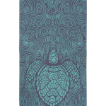 Mint Swirl Turtle Towel
