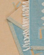 Moroccan Towel Teal - Image 4