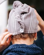 Terra Hair Towel – Seaglass - Image 8