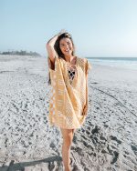 Adobe Mudcloth Cover Up Sunflower - Image 5