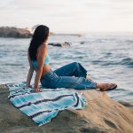Seafoam Baja Beach Blanket – Most Popular Beach Blanket - Image 4